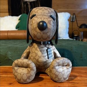 Peanuts x Coach Snoopy Doll